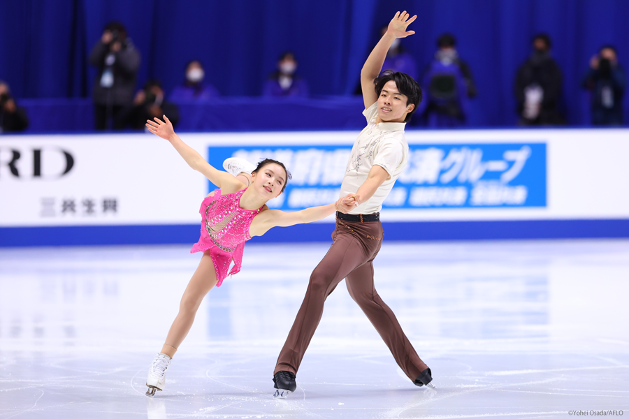 村上遥奈＆森口澄士組
